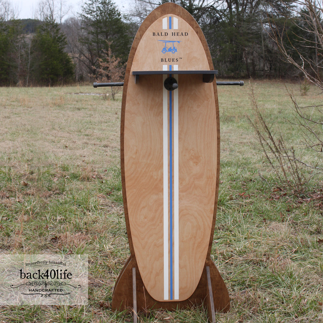 Polo Surfboard Display