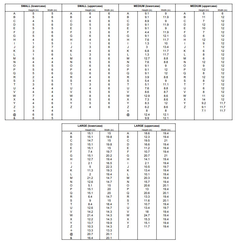 Precision Cut Modern Wood Letter (LC-05)