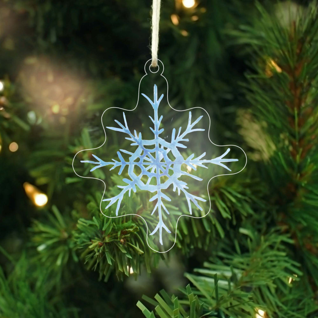 Snowflake | Acrylic Christmas Ornament AO-002
