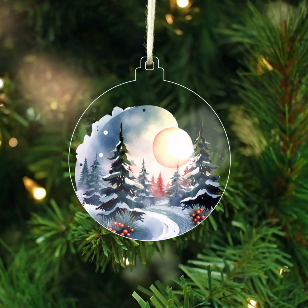Single Acrylic Christmas Ornaments AO-00X