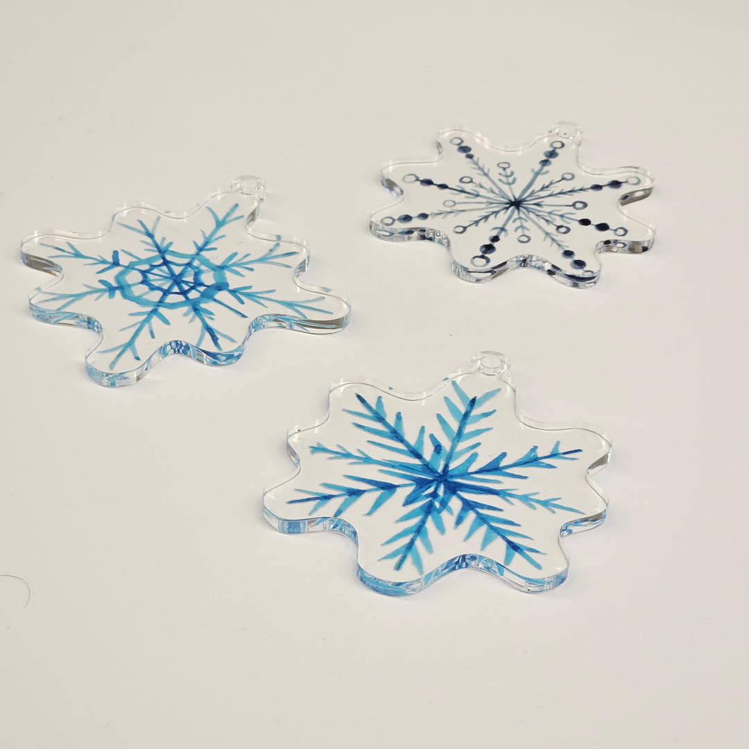 Snowflake | Acrylic Christmas Ornament AO-002