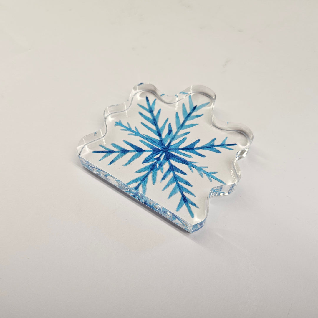 Snowflake | Acrylic Christmas Shelf Sitter AC-012