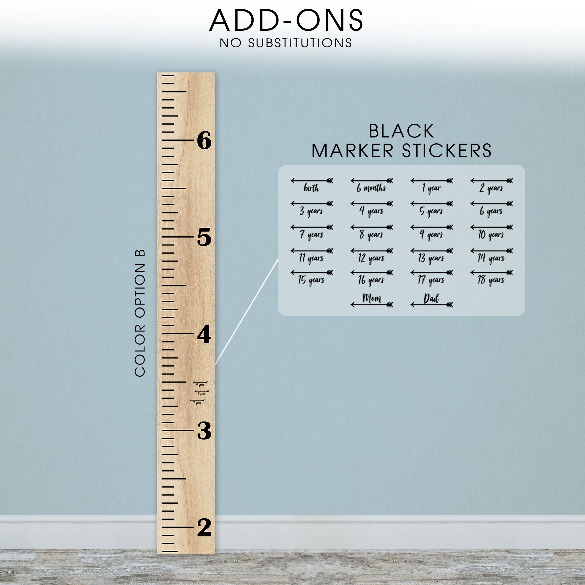 Personalized Wooden Kids Growth Chart - Height Ruler for Boys Girls Si – Back40Life personalized-wooden-kids-growth-chart-height-ruler-for-boys-girls-si-back40life