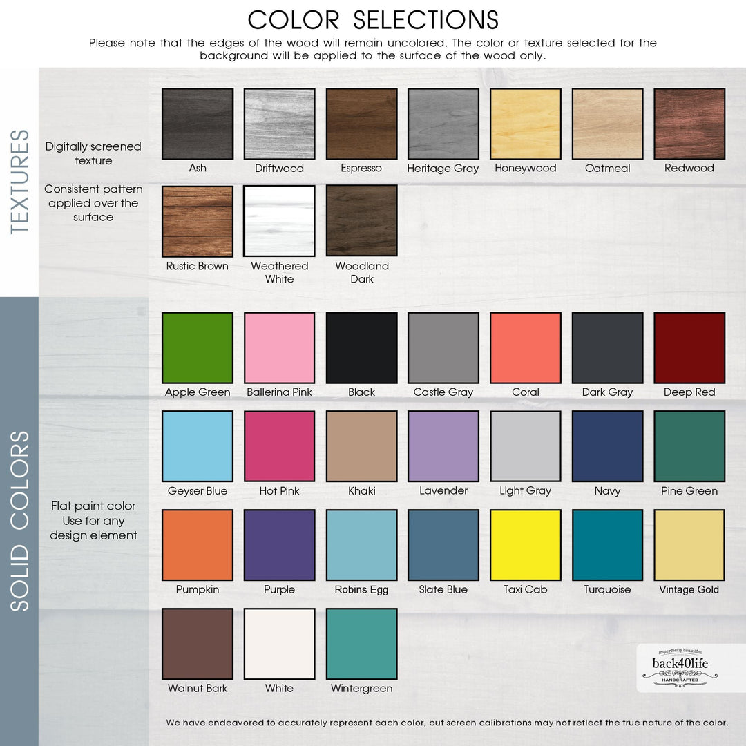 Family Chore Chart Distressed Wood Photo Frames (S-014b)