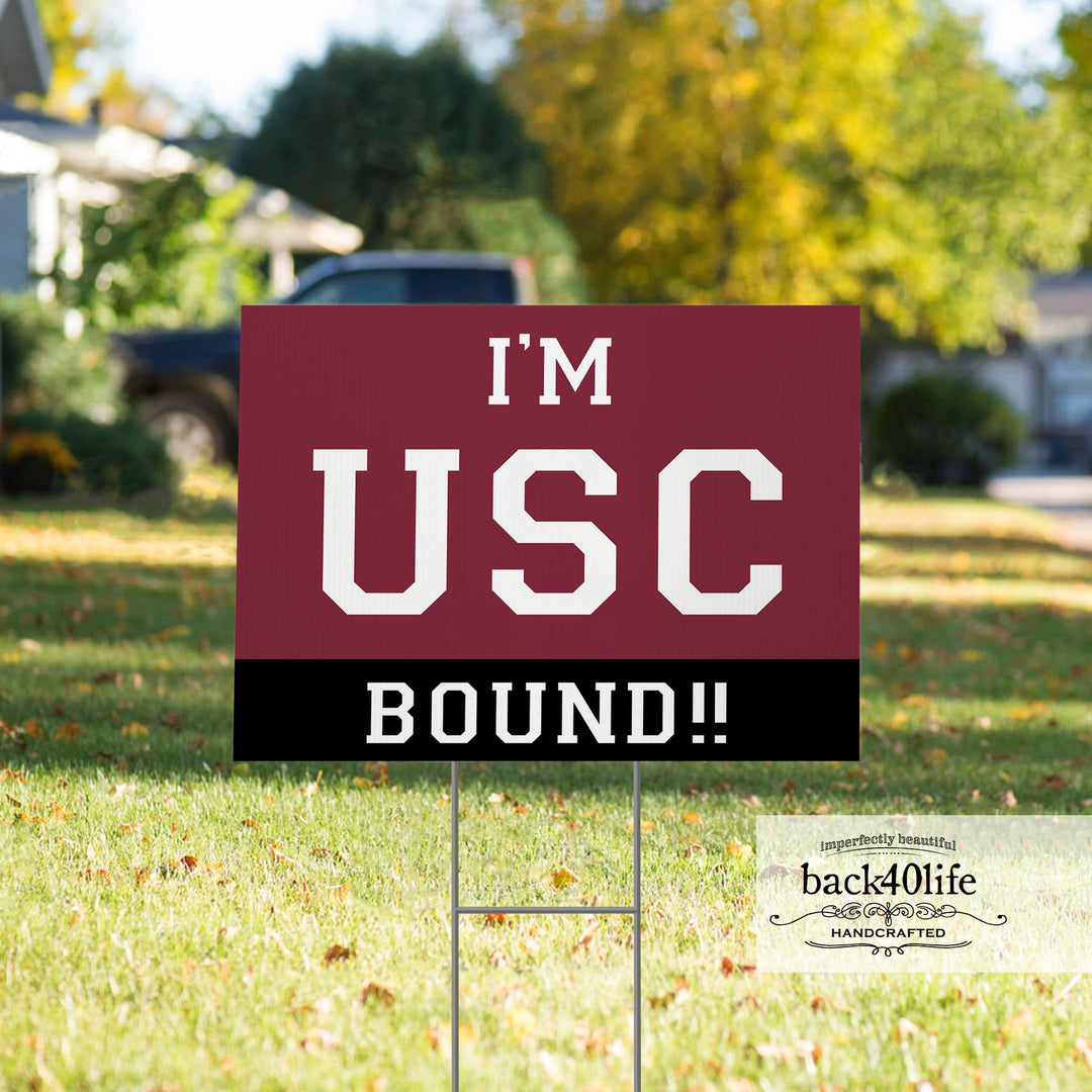 Graduation Announcement Coroplast Yard Sign (S-111a) - Back40Life