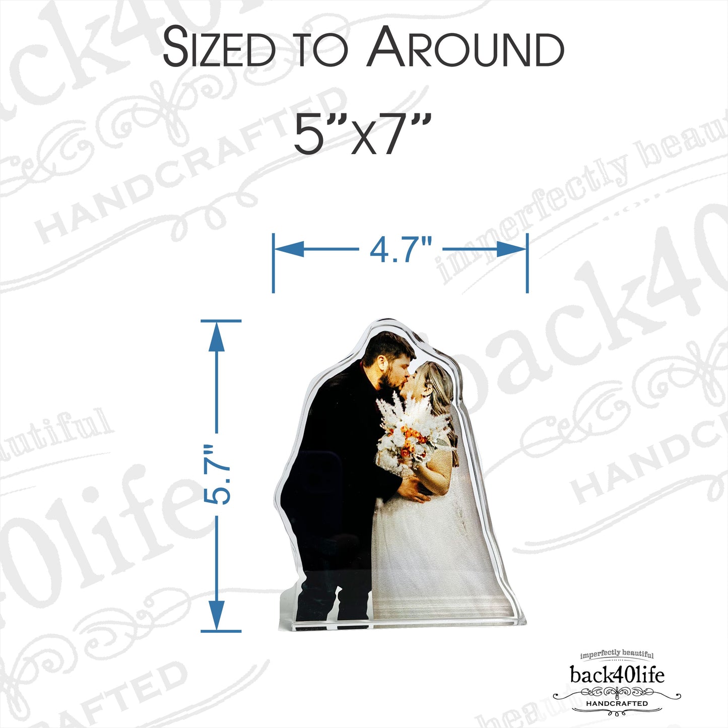 Custom Photo Acrylic Contour Cut | PC-010 - Back40Life