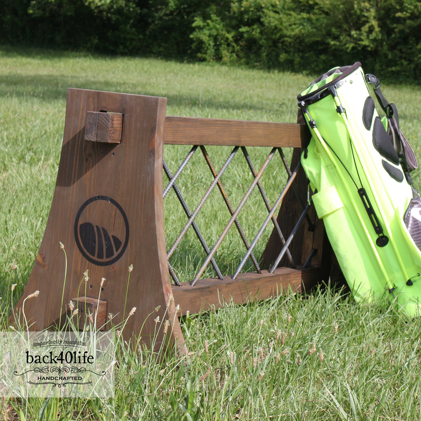 Timber Series Reception Bag Stand