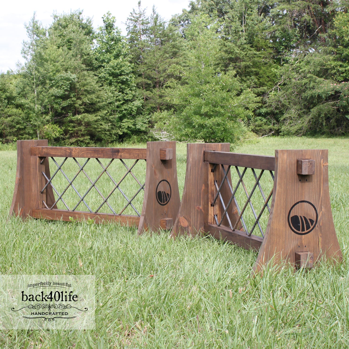 Timber Series Reception Bag Stand