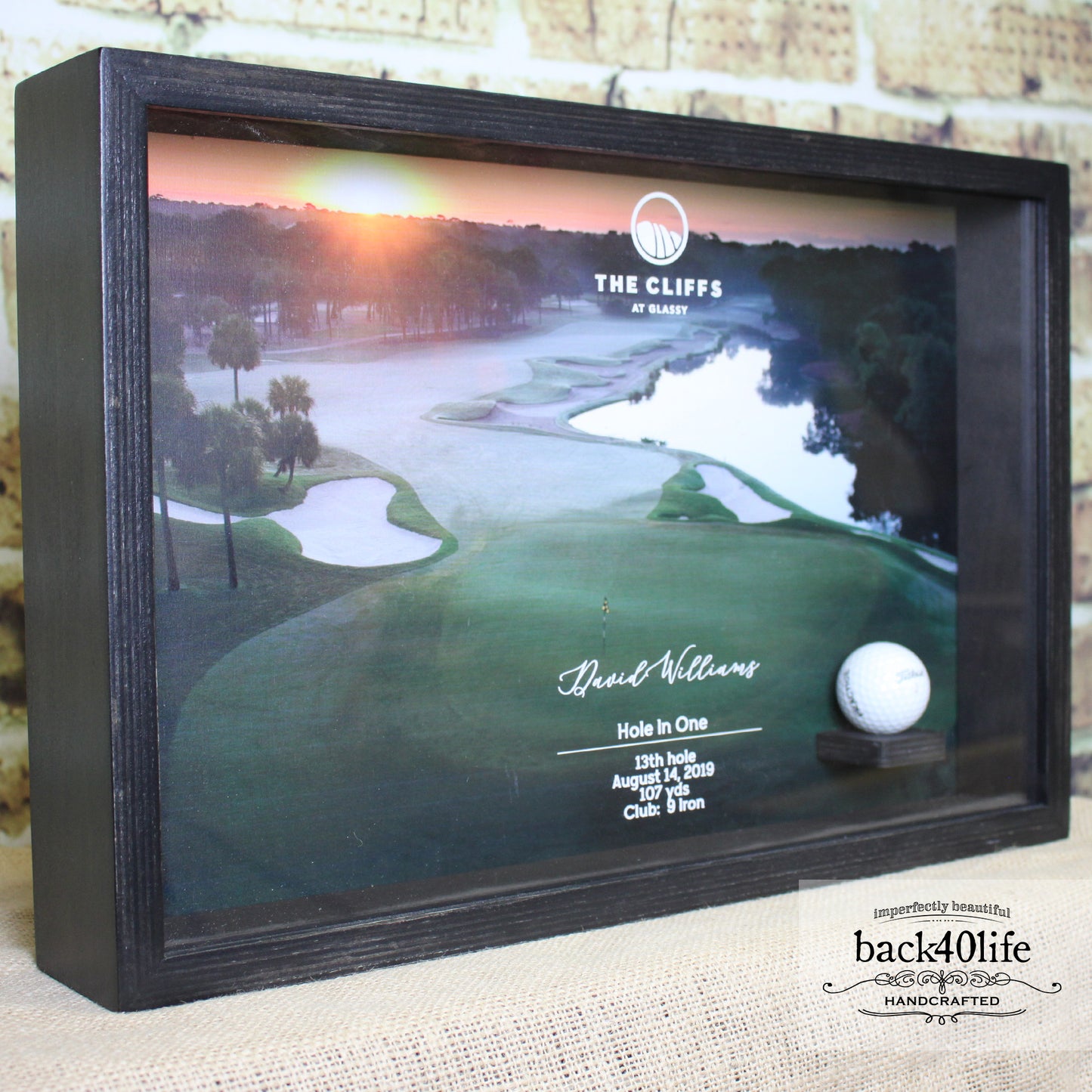 Hole-in-One Shadowbox
