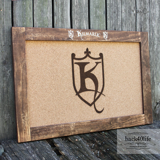 Farmhouse Style Corkboard Sign