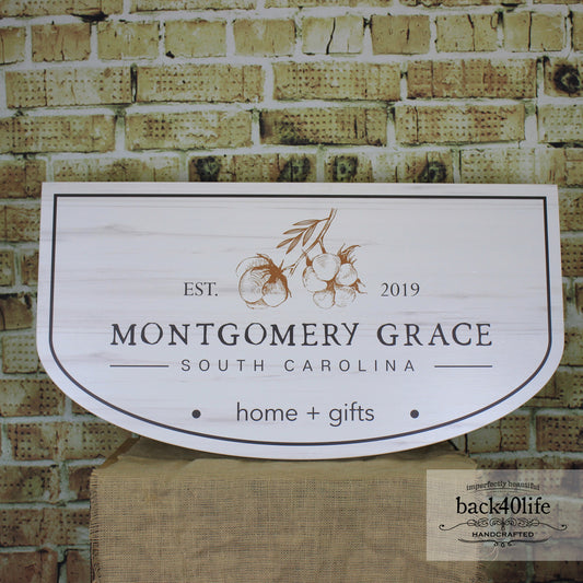Logo Sign - Montgomery Grace
