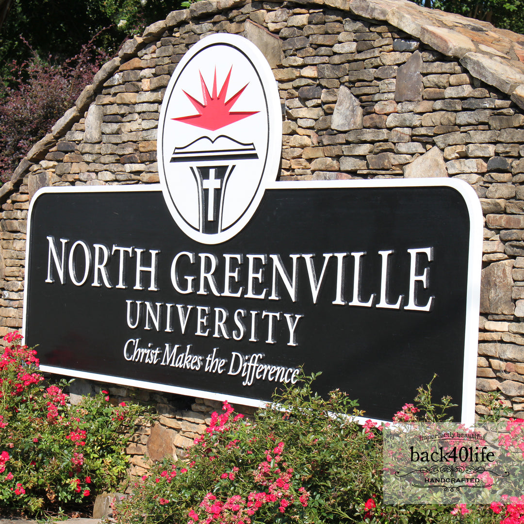 North Greenville University Entrance Sign