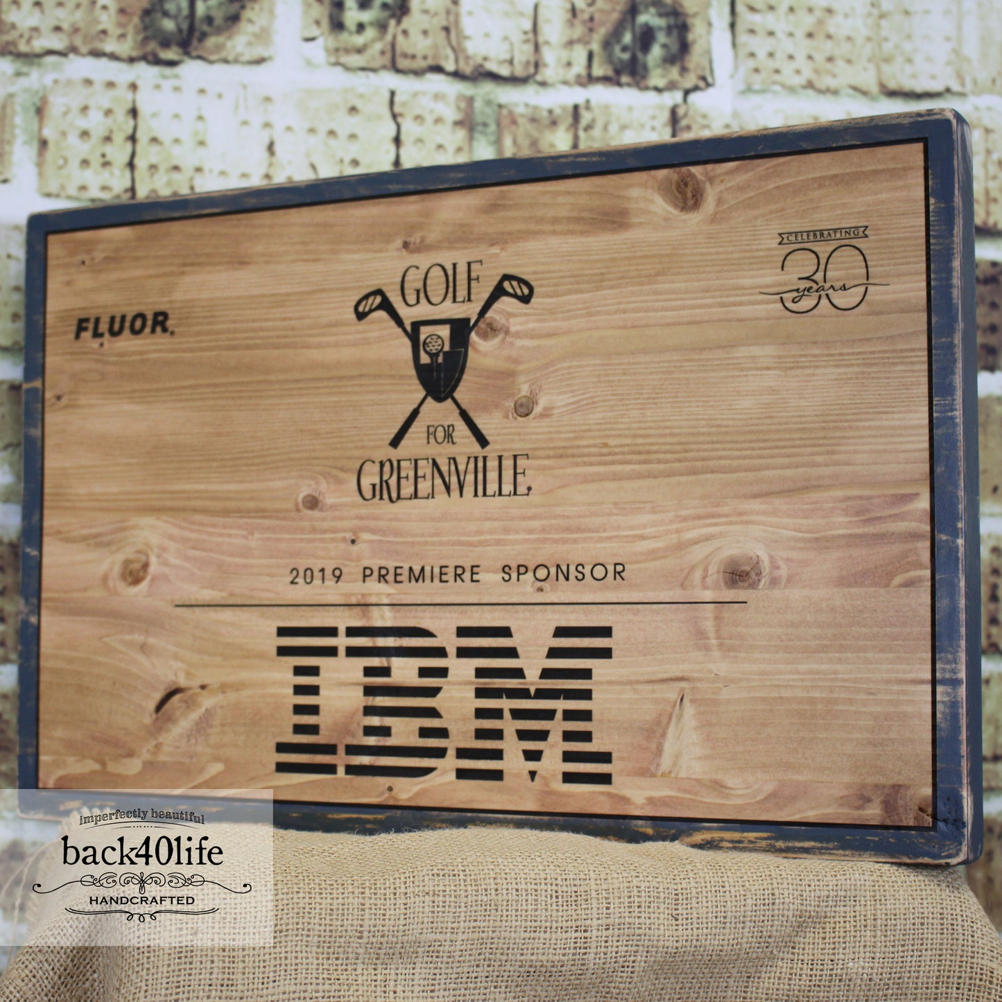 Course Sponsor Plaque