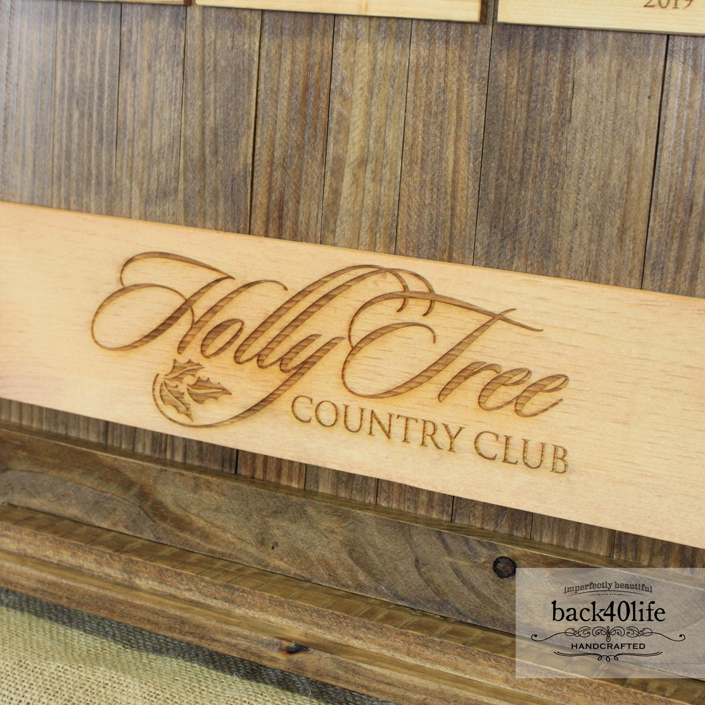 Perpetual Trophy - Holly Tree Club Presidents