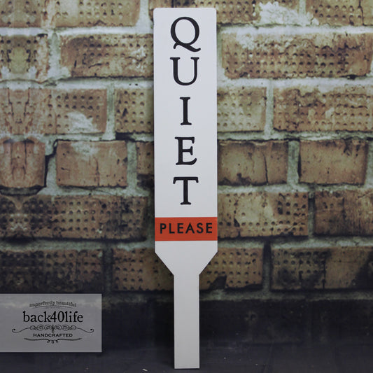 Quiet Please Paddles