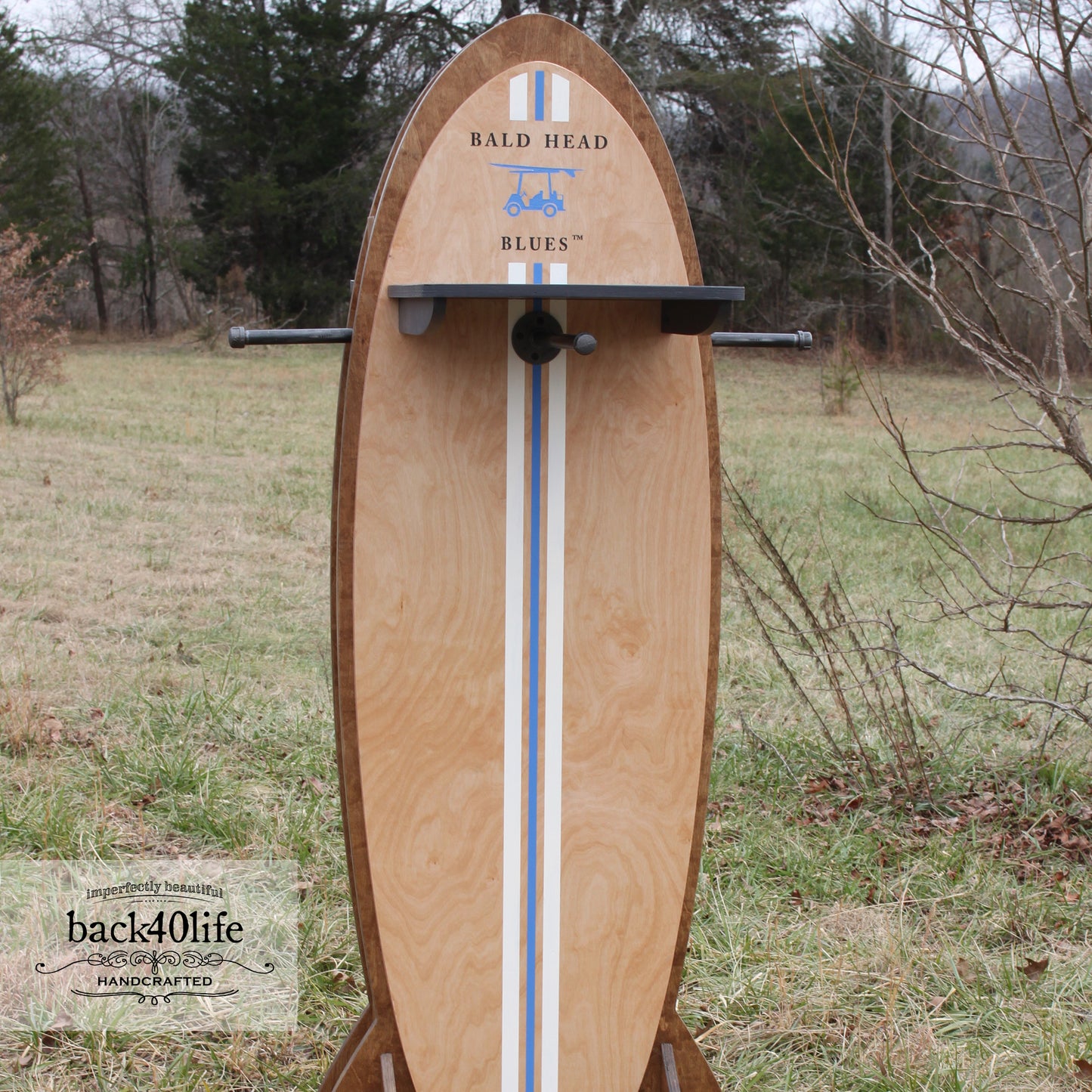 Polo Surfboard Display