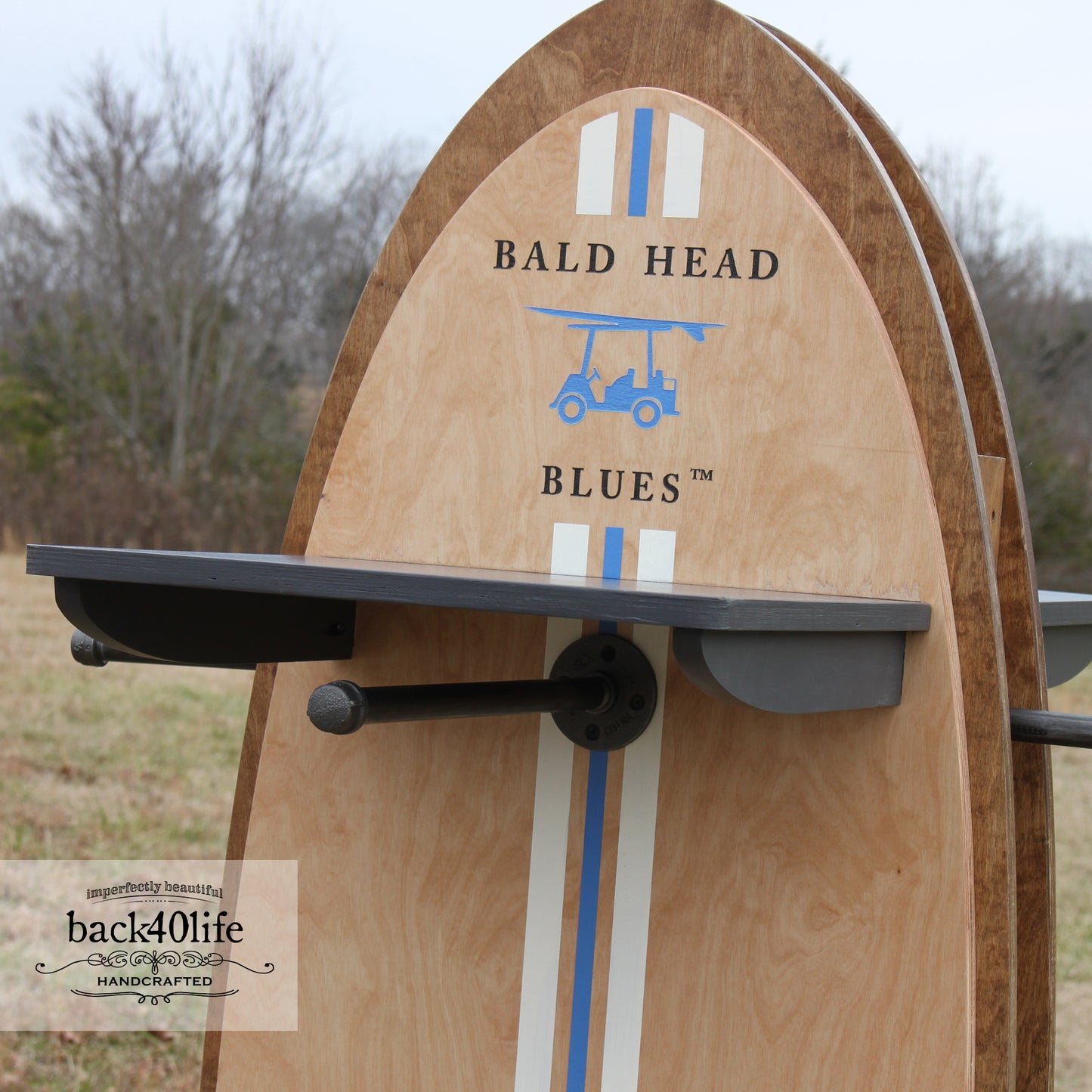 Polo Surfboard Display