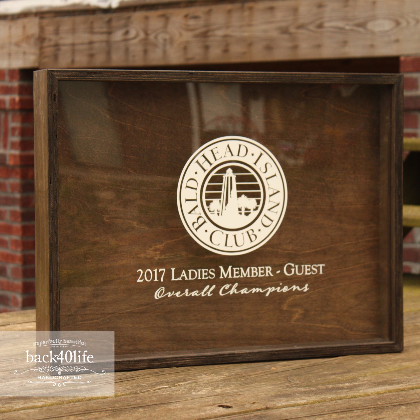 Wine Cork Shadowbox - Award Size
