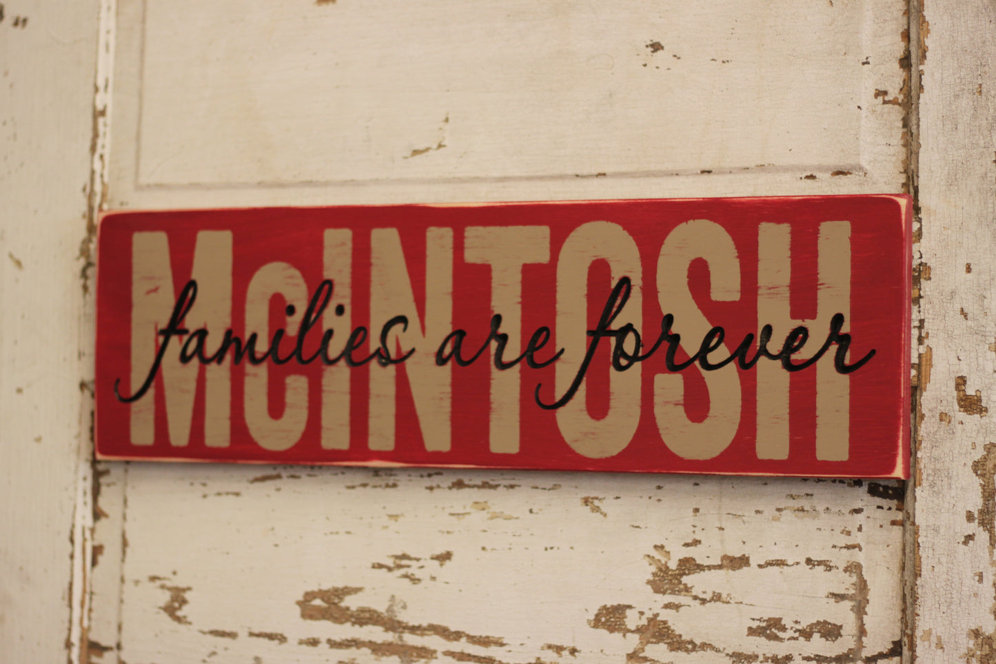 Families are Forever Wooden Family Sign (S-015)