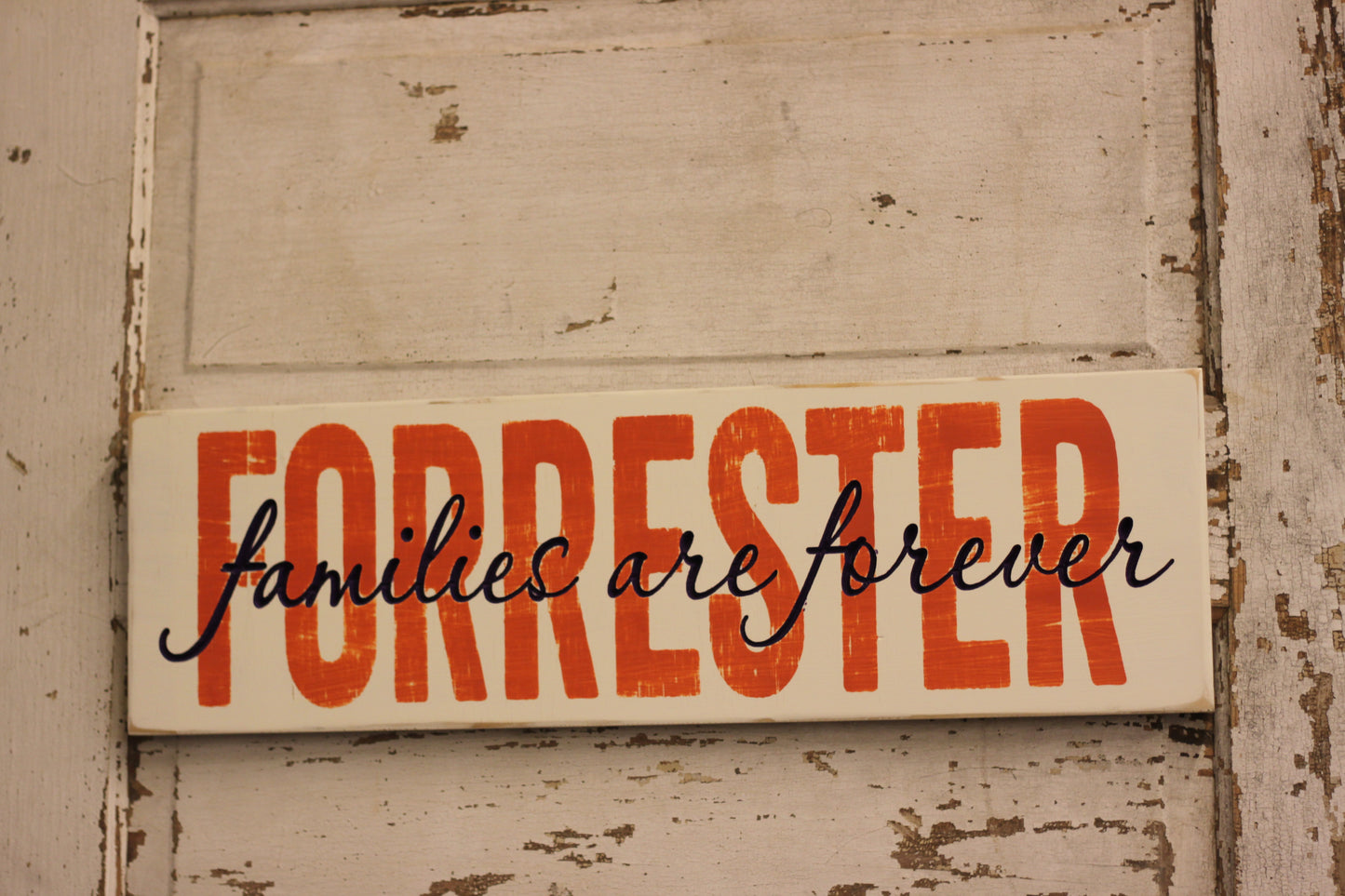 Families are Forever Wooden Family Sign (S-015)