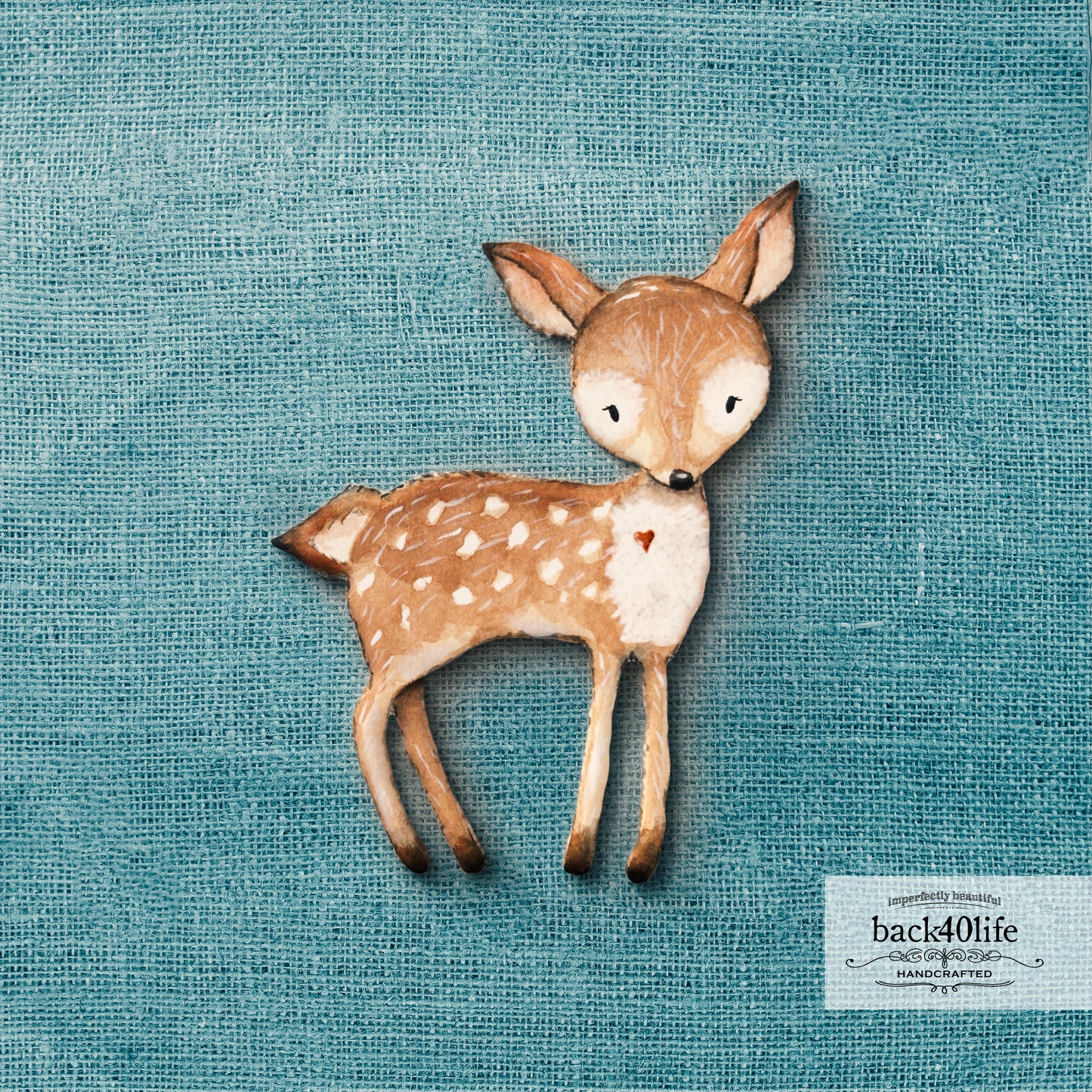 Deer | Forest Critter Wooden Cutout Shape - Back40Life (PC-001-Deer)