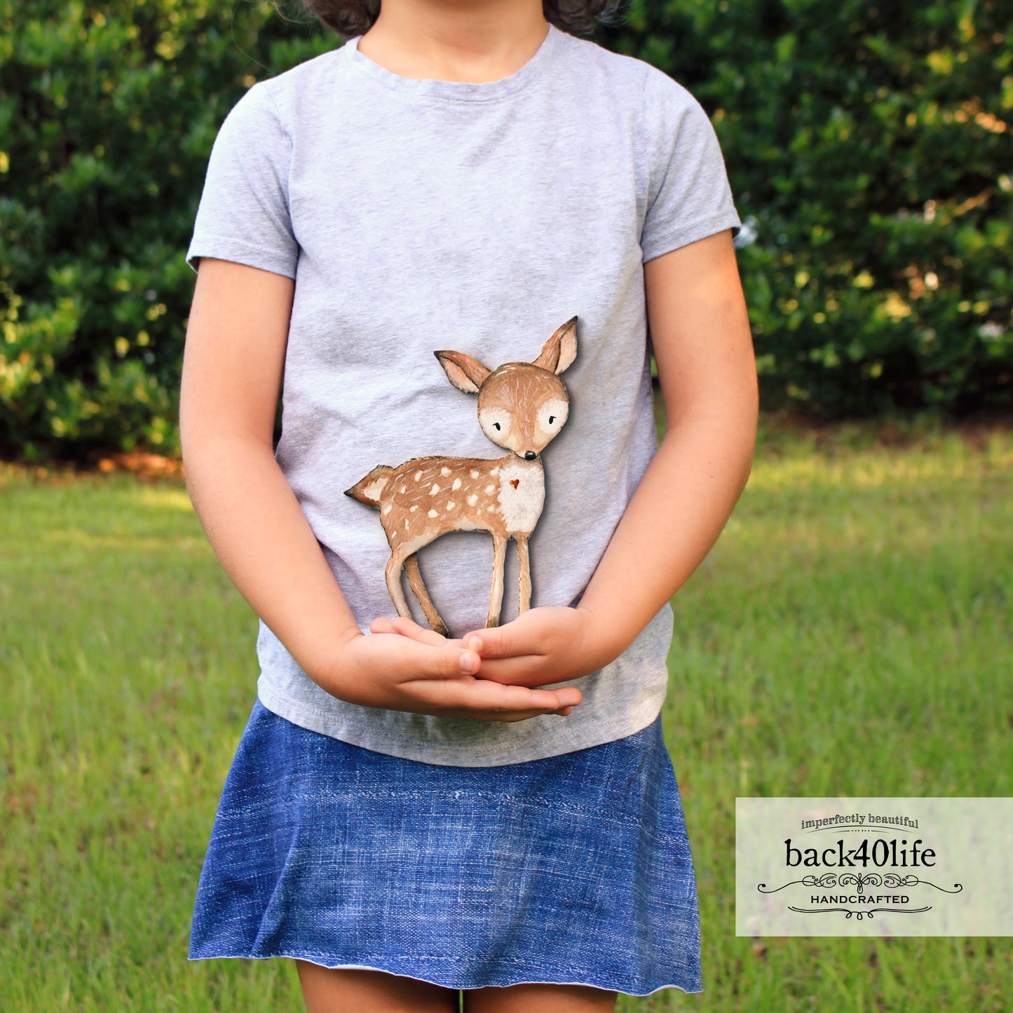 Deer | Forest Critter Wooden Cutout Shape - Back40Life (PC-001-Deer)