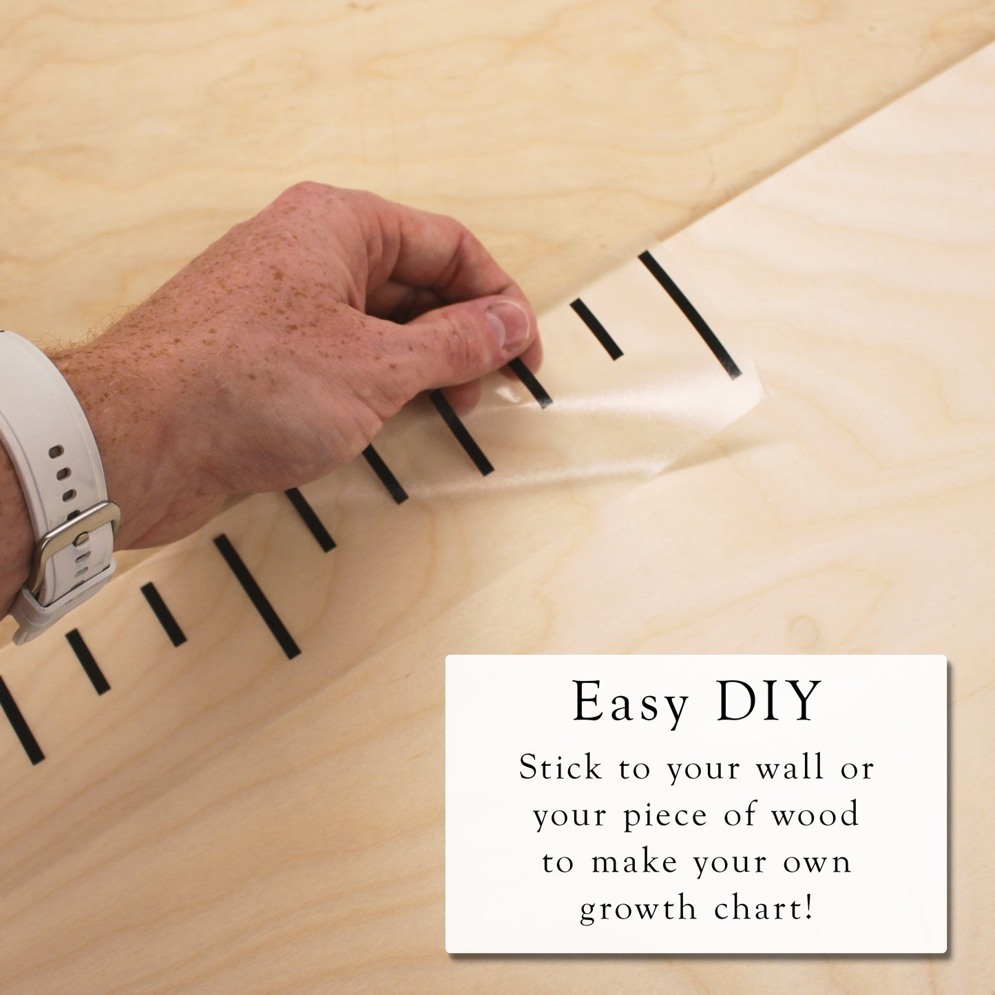 DIY Vinyl Kids Growth Chart Ruler Decal for Boys and Girls (GC-DCL)