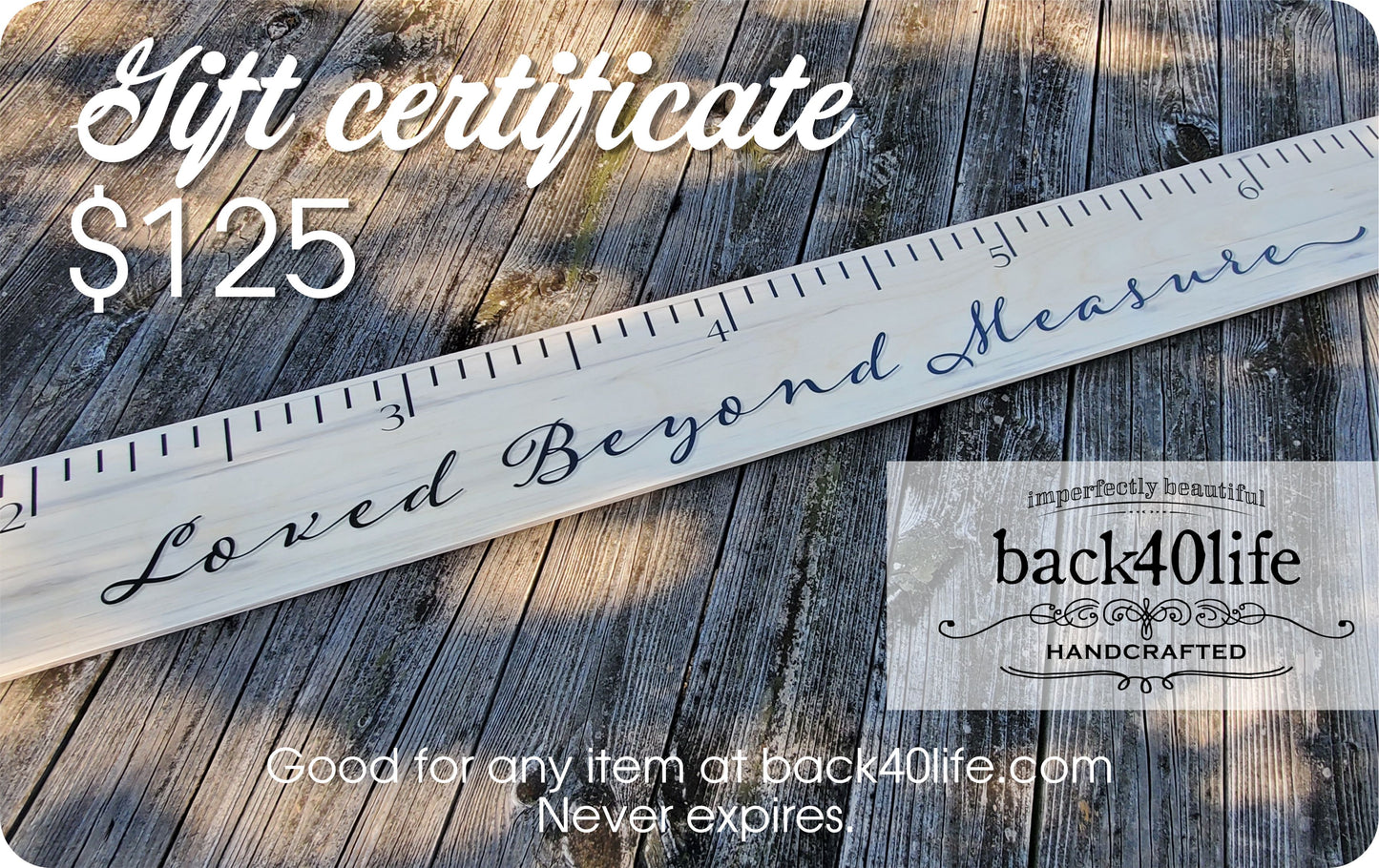 Back40Life Gift Card