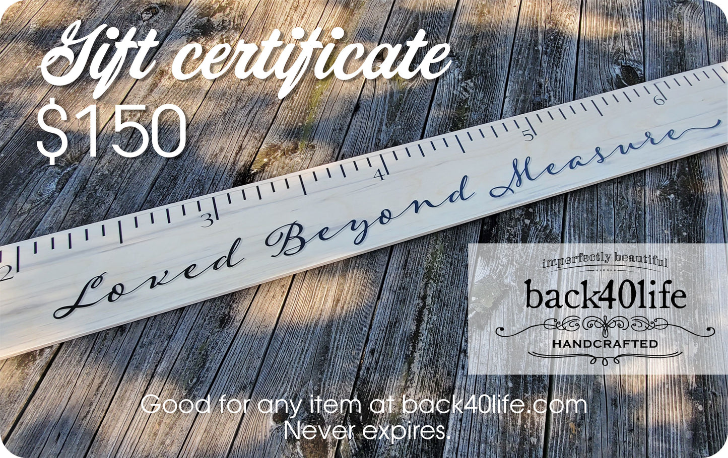 Back40Life Gift Card