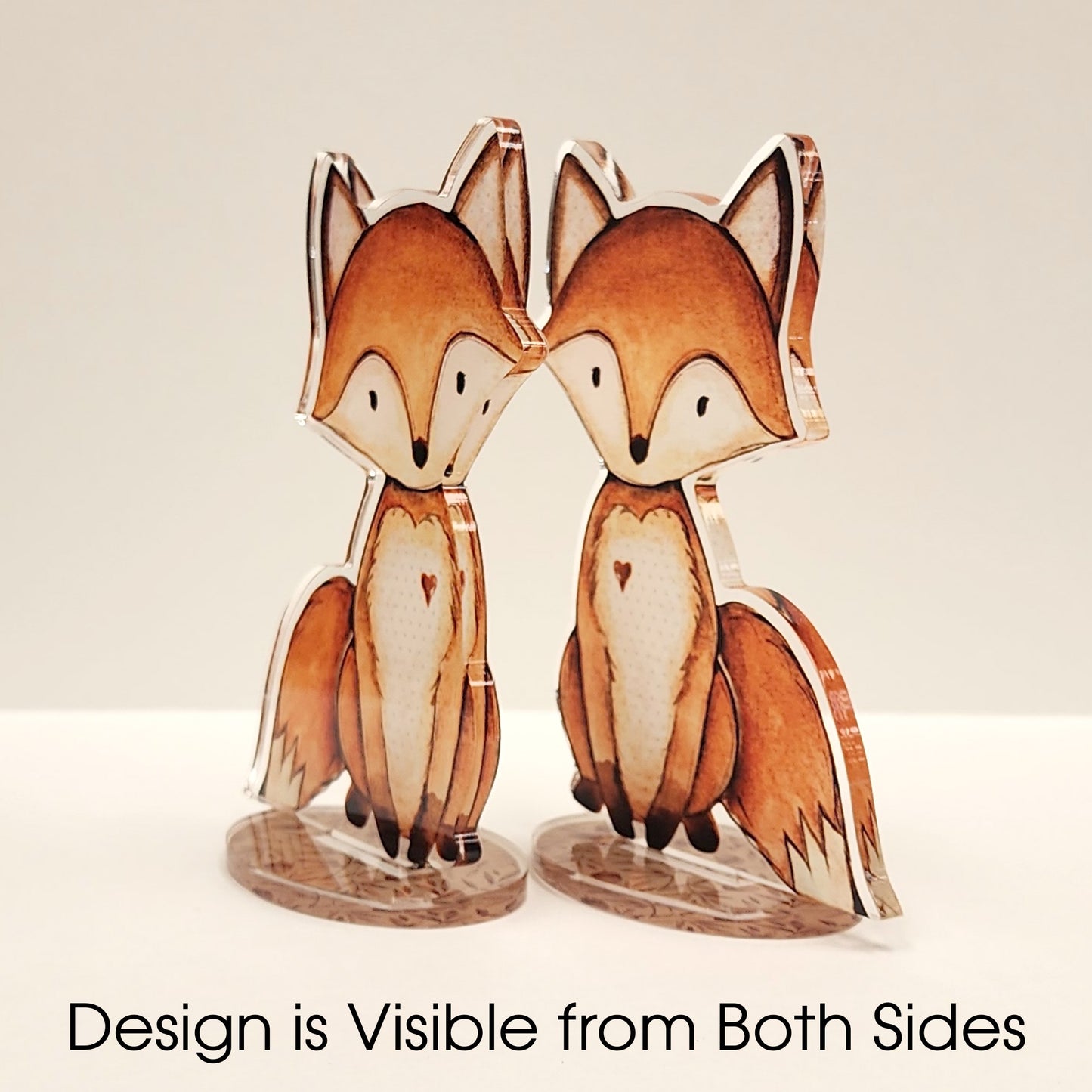 Forest Critters | Set of Double-Sided Acrylic Cutout Shapes - Back40Life (PC-001D)