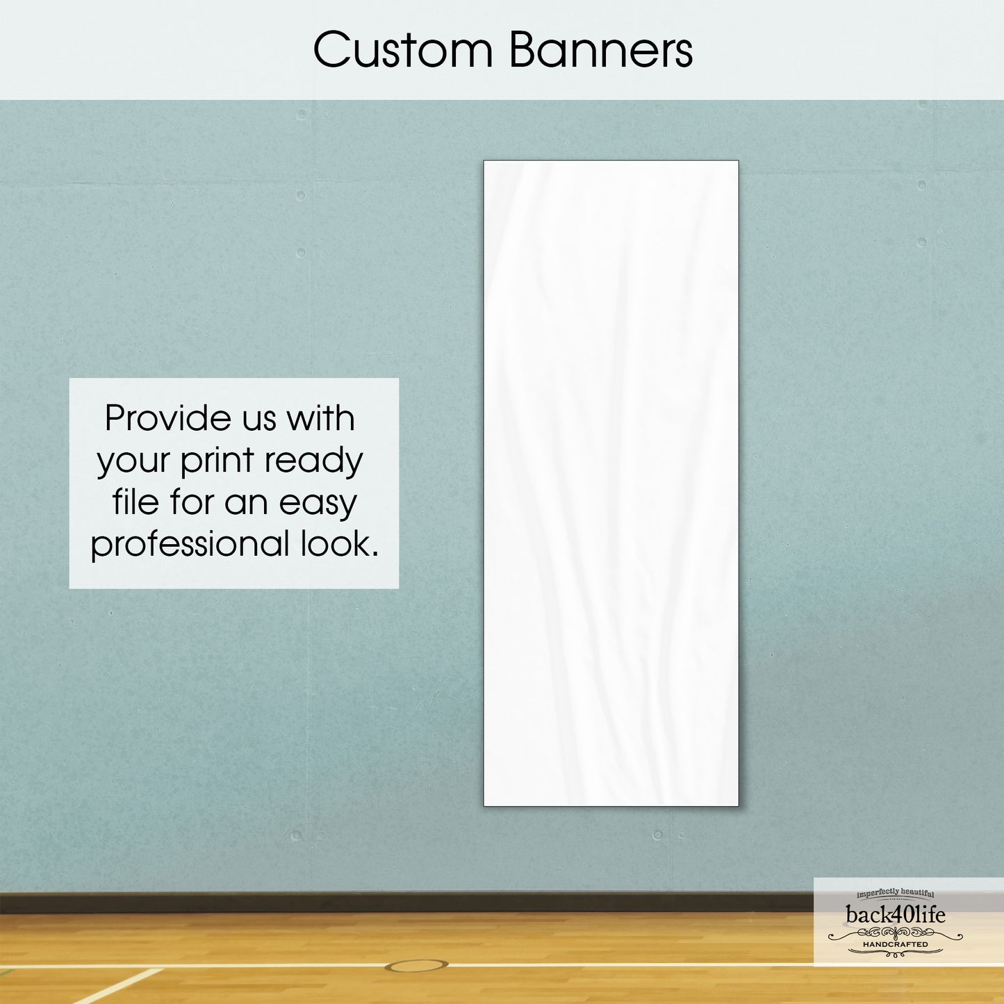 Custom Player Sports Banner (S-112)