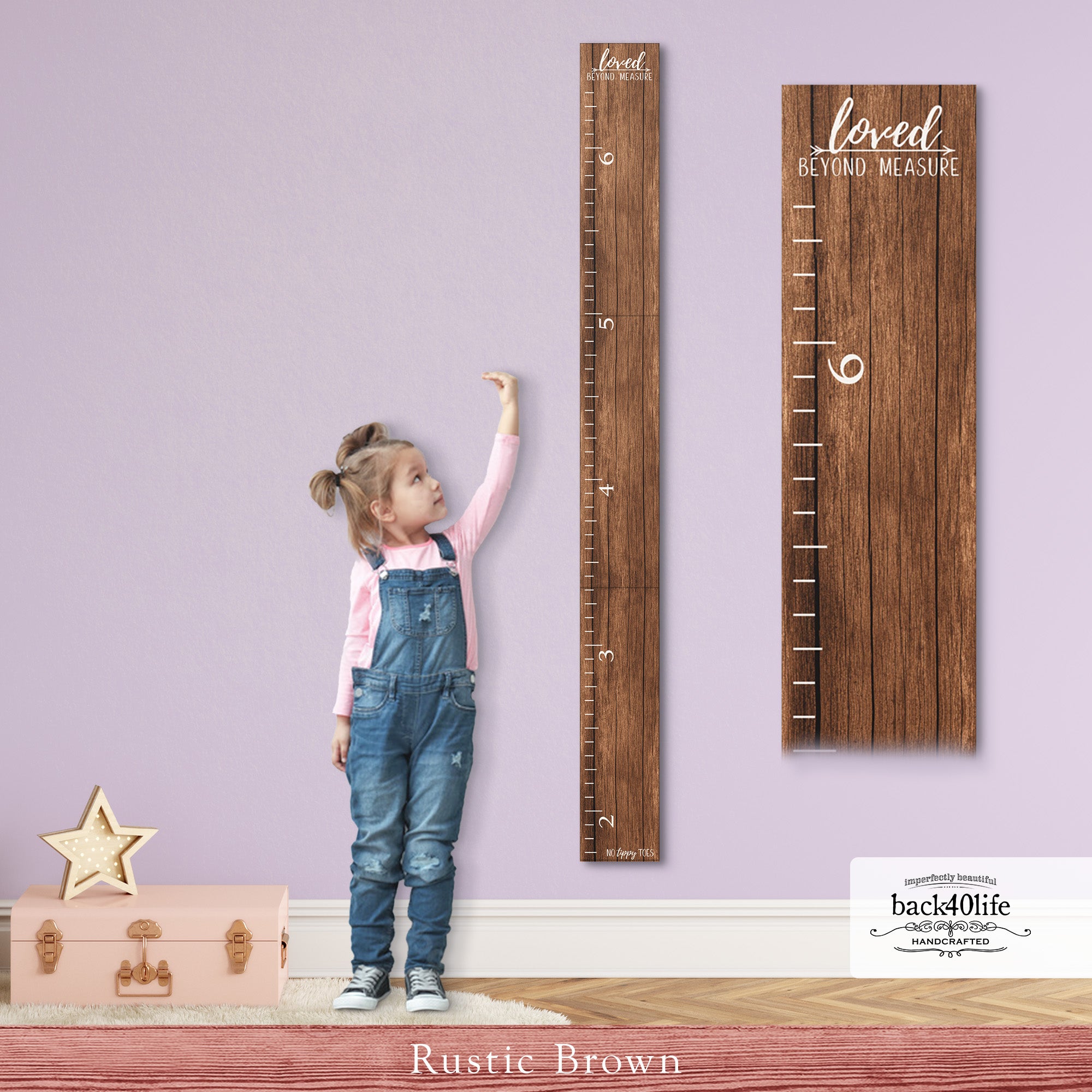 Children's Growth Ruler/wood larger ruler/Baby Shower Gift/Wooden Ruler/ Wood Growth Measuring Stick/Nursery buying Gift