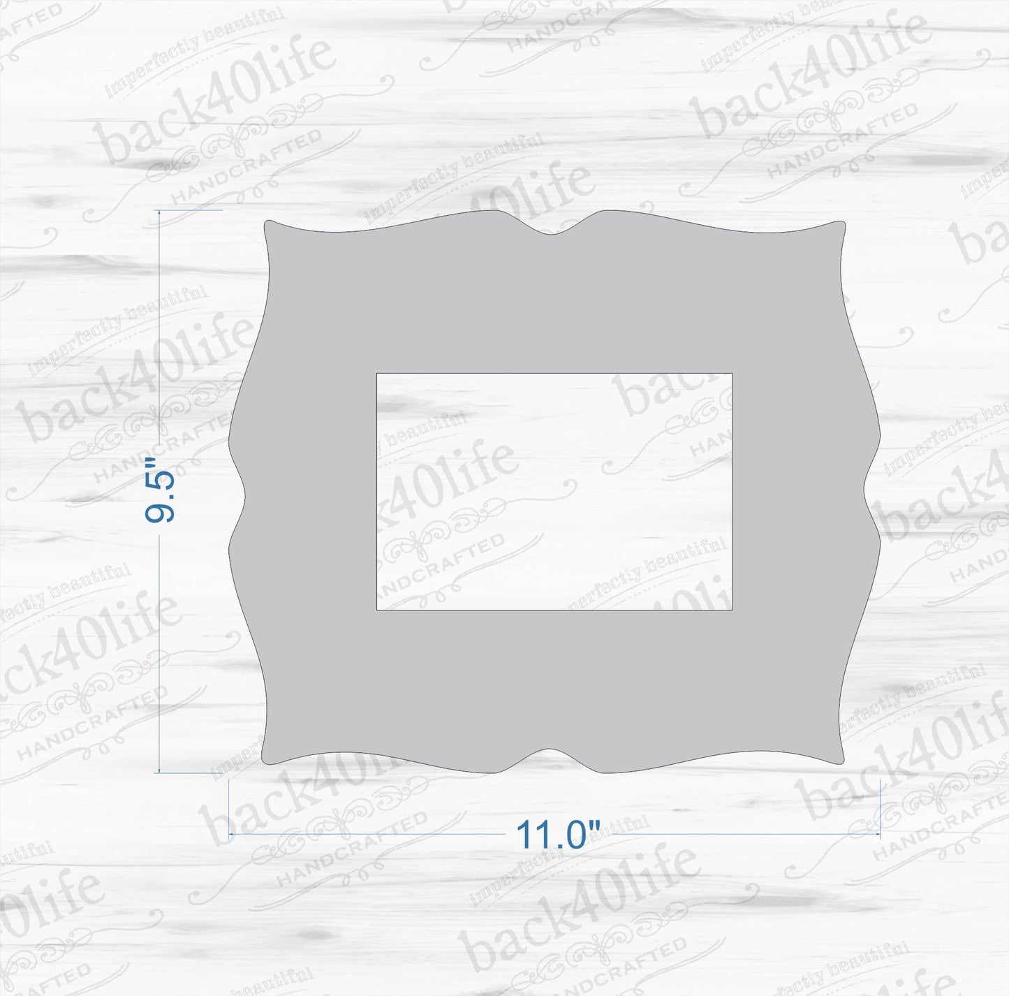 Whimsical Picture Frame - The Cameron (S-036)