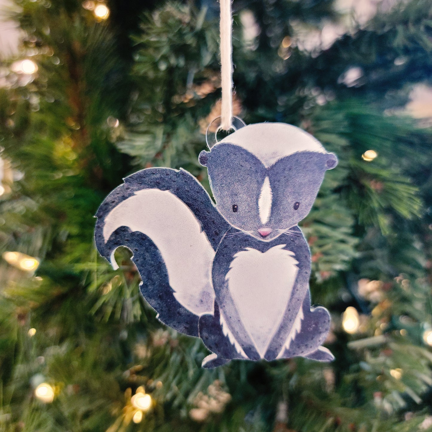 Forest Critter Ornaments | Painted Acrylic Cutout Shapes - Back40Life (PC-001-Orn)